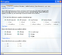 ColdFusion Logic Spy Configuration Screen